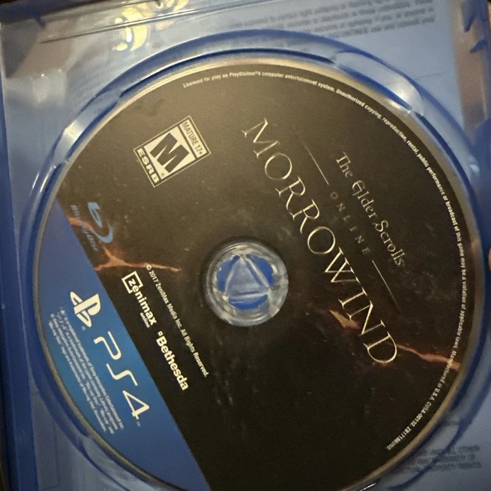 The Elder Scrolls Online Morrowind Sony PlayStation 4 PS4 Bethesda 2017